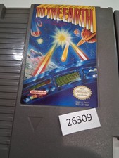2 retro family  Nintendo shooter games NES Xenophobe + To The Earth  26309 wt12