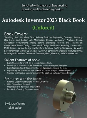 Autodesk Inventor 2023 Black Book (Colored) | Gaurav Verma (u. a.) | Englisch