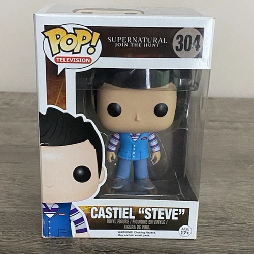 Castiel Steve 304 Funko Pop Supernatural Vinyl Figure with Protector Vaulted