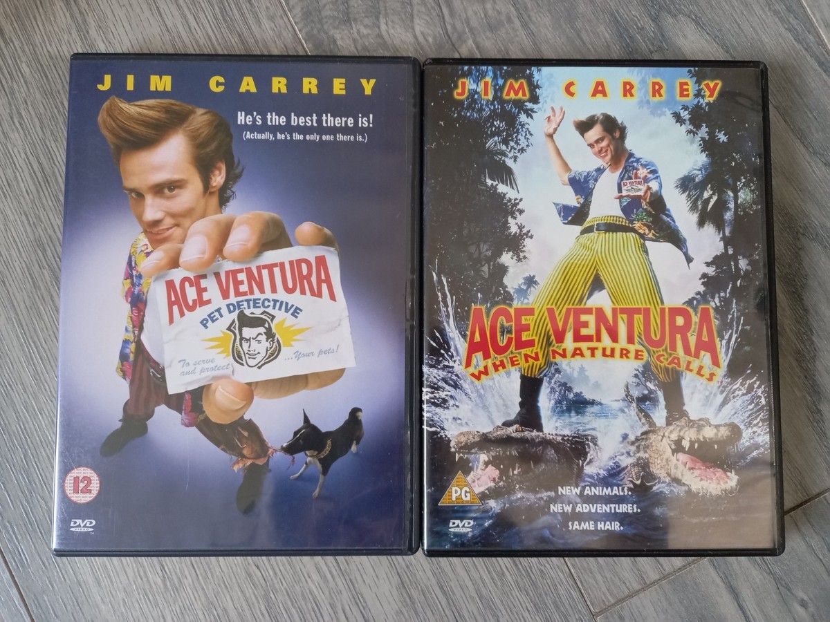 Ace Ventura Pet Detective When Nature Calls Double DVD Jim Carrey