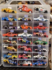 NASCAR action racing champions (case #193) hot wheels Revell RUBBER TIRE