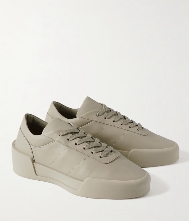 Final $ Fear Of God Leather Low Top Aerobic Sneakers Shoes Final $ Fear Of God Leather Low Top Aerobic Sneakers Shoes