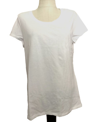 NOBO NO BOUNDARIES White Short Sleeve Round Neck Tee Shirt Sz. Jr. 2XL