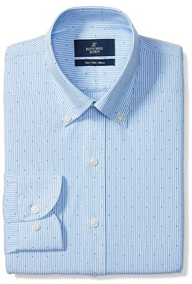 slim fit dress slacks Slim-Fit Solid Supima (R) Cotton Twill Dress Shirt