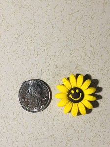 sunflower croc jibbitz