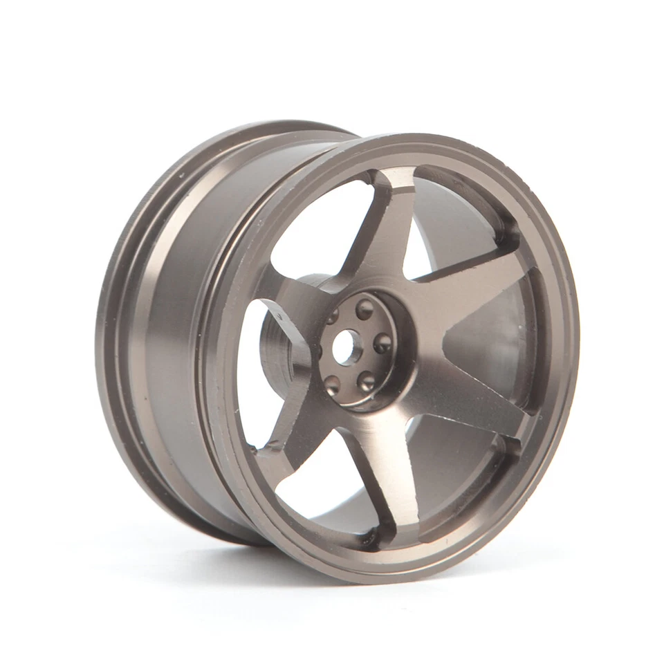 Llantas de aluminio Drift Racing 1/10 llantas para coche de carretera RC HP HPI Tamiya Foto 4 de 4