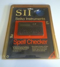 Vintage Seiko Instruments SII Spell Checker WP 1100 Pocket Size. NEW