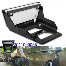 Clamp-on Kayak Trolling Motor Transom Mount, 3HP Max Thrust, 6mm Cast Aluminum