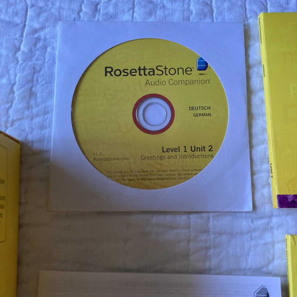 Rosetta Stone German Level 1-5 Set for PC, Mac (missing Audio Companion Level 1) - Image 3 of 4