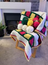 Granny Square Lapghan Blanket Crochet Kit