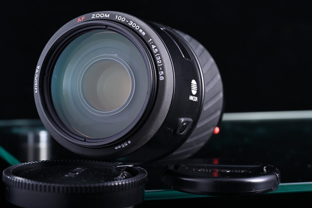 Sony Minolta 100-300mm F4.5 Aマウント #7769 Minolta AF Zoom 100-300mm f/4.5-5.6 For Minolta Sony A Mount [Exc