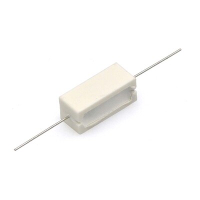 Kit 5 Resistenze Cementizie Verticali 7W | Valori Da 0.1 Ohm A 100K Ohm