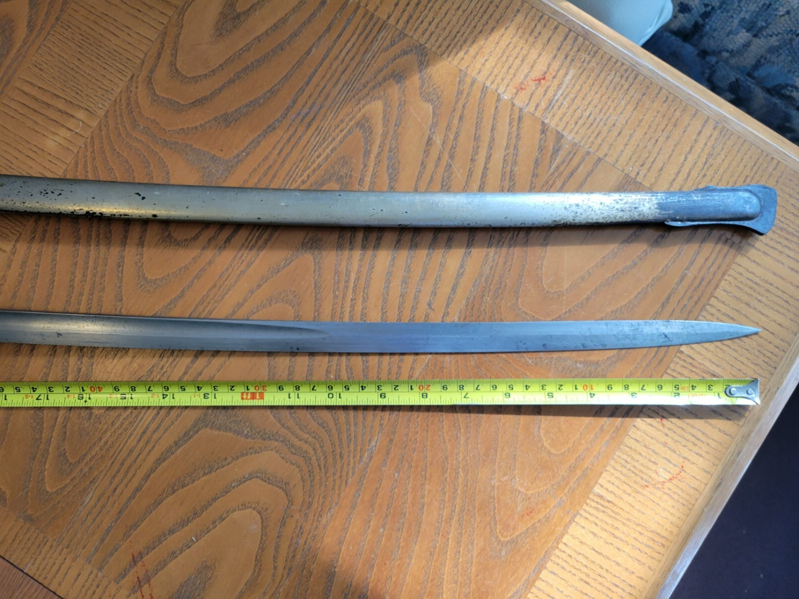 19th century German Officer's Etched Sword