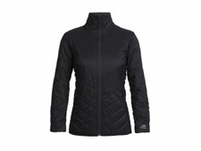 Icebreaker Women Merinoloft Hyperia Lite Jacket (s) Black 415160370588