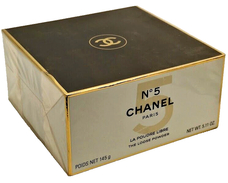 ❤️CHANEL 5 Loose Powder After Bath Body Powder 5.11oz 145gr,the