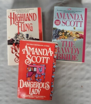 Assorted Amanda Scott Paperback Novels - Your Choice
