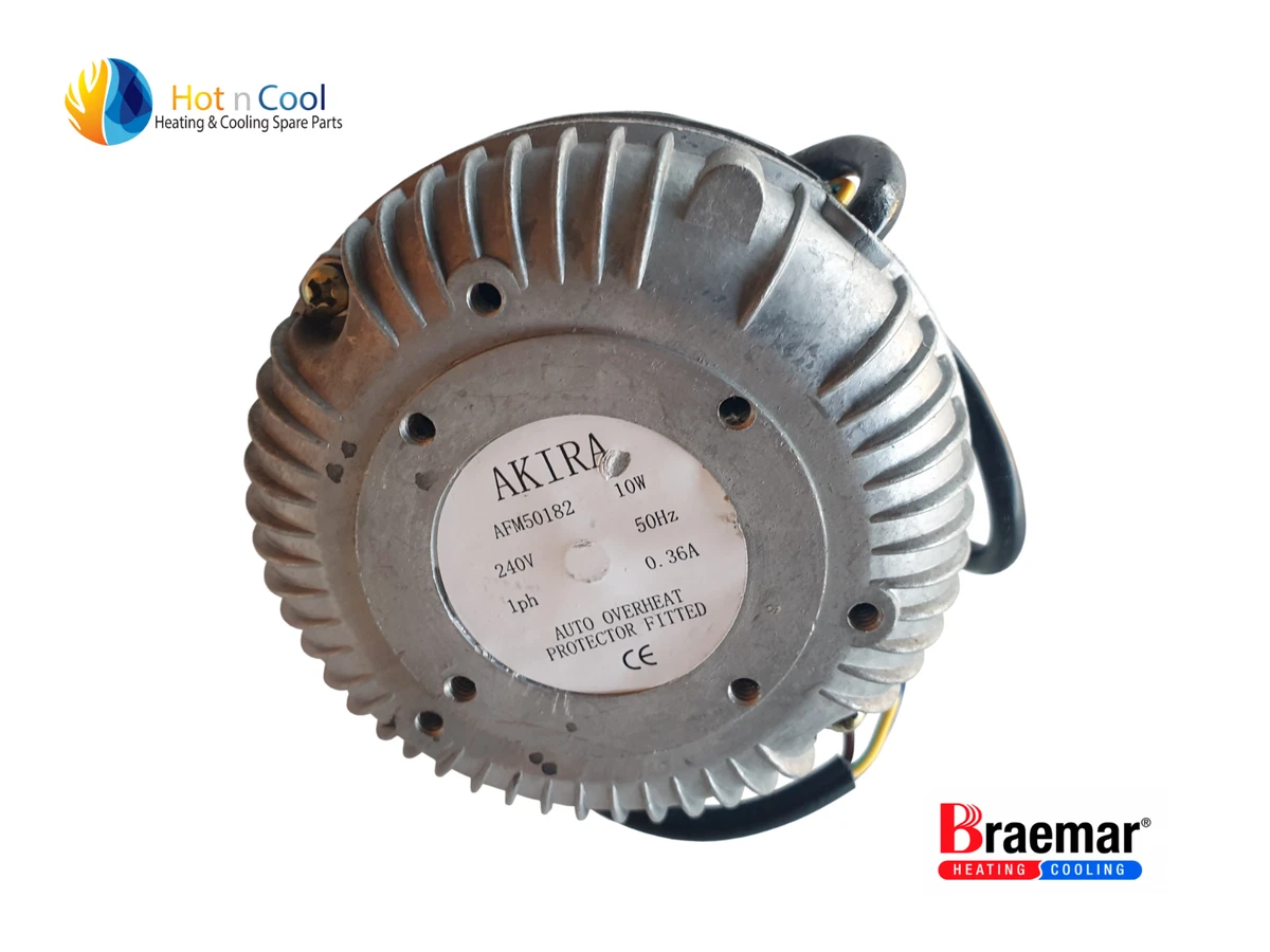 Braemar Gas Heater Fan Motor suits D45, D55 Wall Furnace, Aztec | eBay