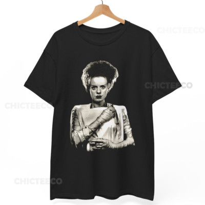 Bride of Frankenstein Horror Movie Classic Universal Monsters Unisex Tee