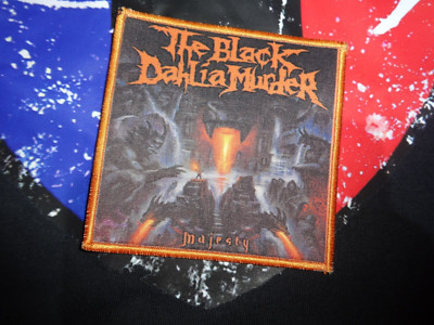 The Black Dahlia Murder Patch Death Metal Dethklok Entombed Dying Fetus 666