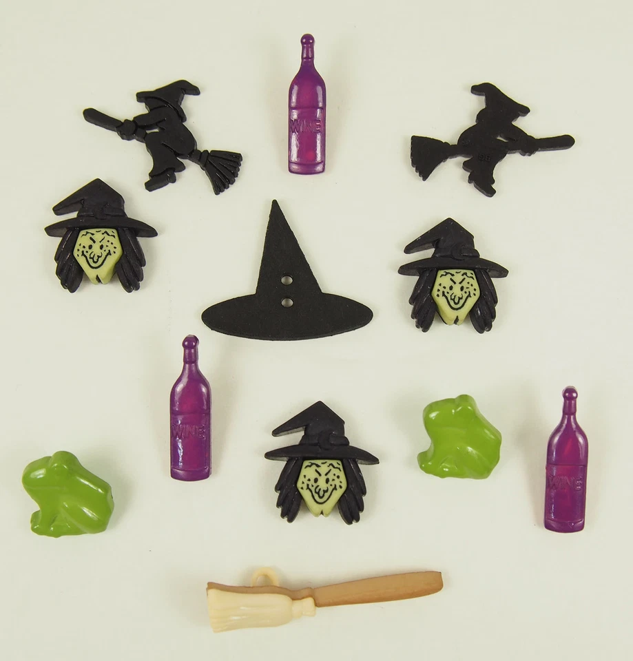 Halloween Themed Buttons Sets Buttons Galore Crafts Crafting Scrapbooking Sewing - Image 3 of 4
