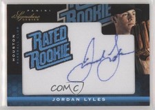 2012 Panini Signature Series Rated Rookie 16/299 Jordan Lyles #125 Auto 10ea