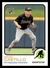 Diego Castillo 2022 Topps Heritage #541 Pittsburgh Pirates ROOKIE RC
