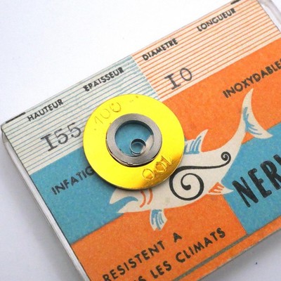 Feder Uhrenfass - Zenith 40 126 40T 126-5 126-6 [NOS] Mainspring