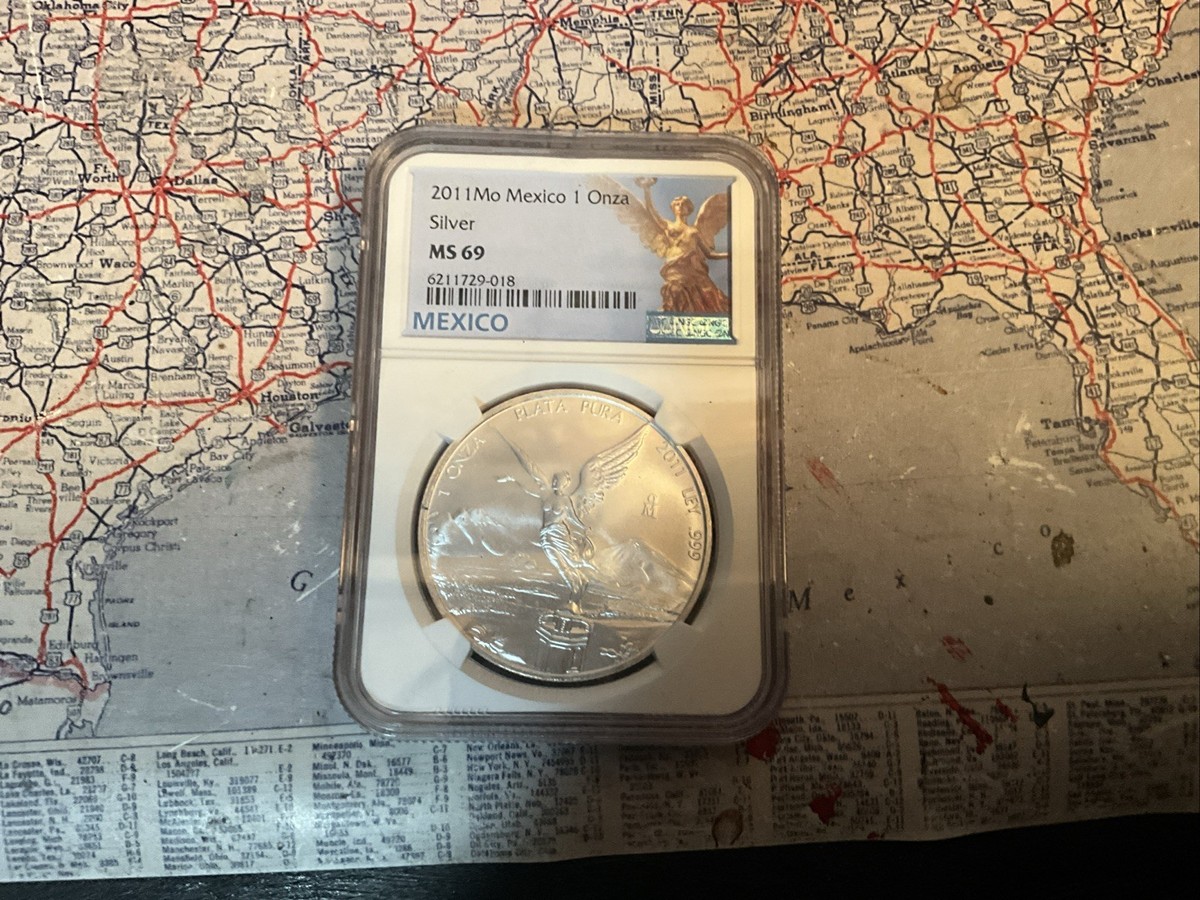 2011 Mexico Libertad Silver Coin 1 oz NGC MS69 | eBay