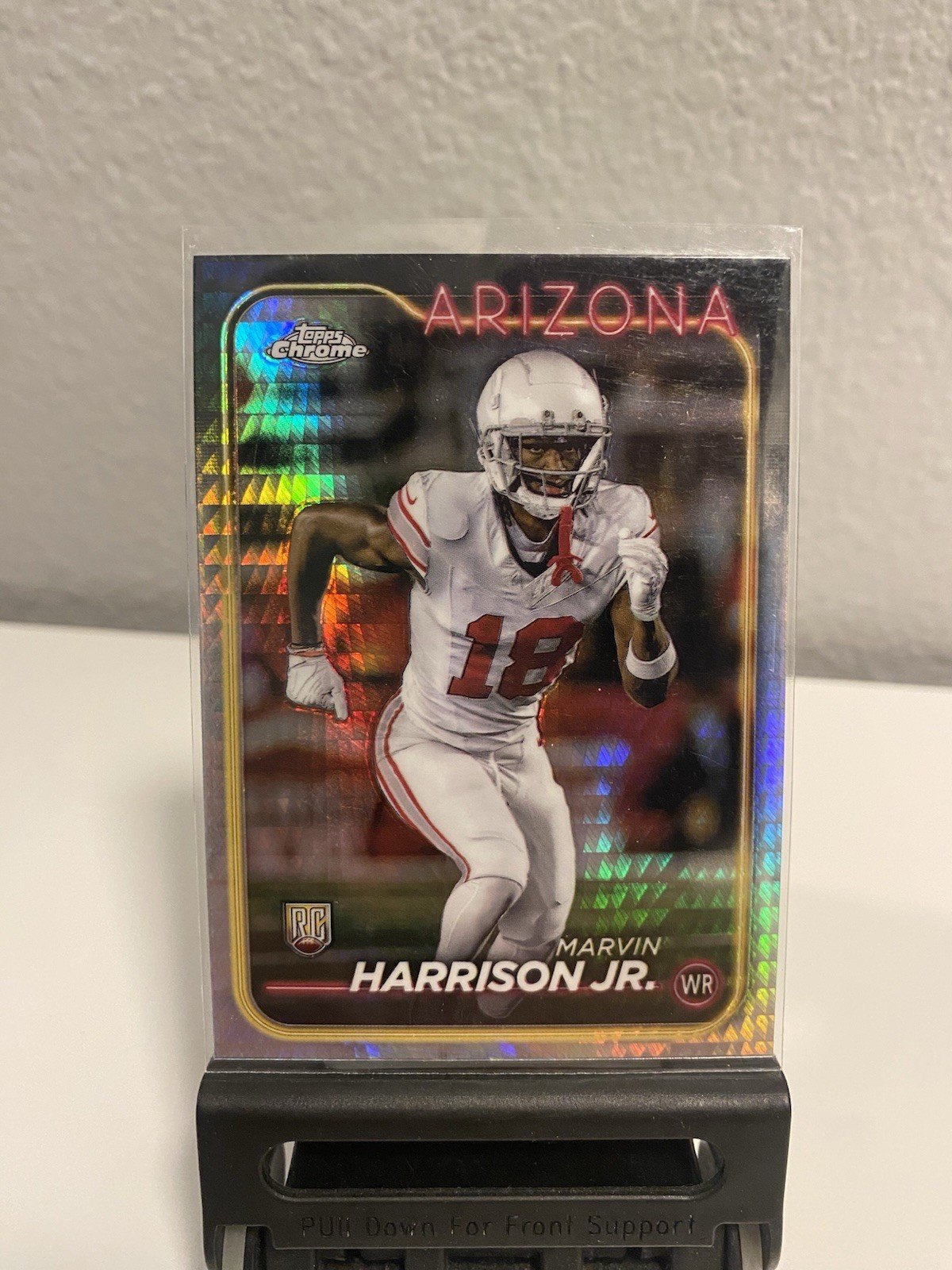 2024 Topps Chrome - Rookies Marvin Harrison Jr. #204 Prism Refractor (RC)