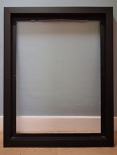 Very Large Chunky Tray Frame In Black Fits 40 Inch By 30 Inch Deep Canvas