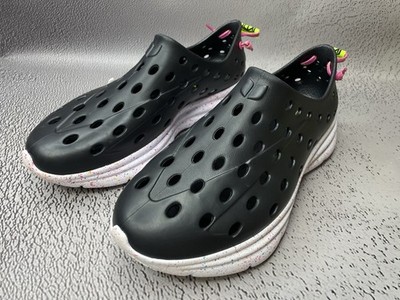 Kane Revive Shoes Black White Discontinued Speckle Vented Rubber US M 11 W 13 01