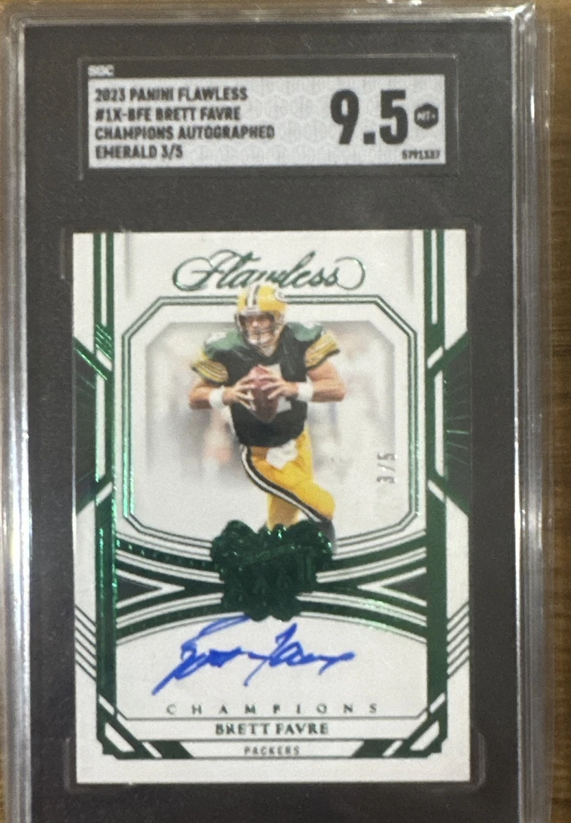 Panini Brett Favre Football Sports Trading Cards & Accessories