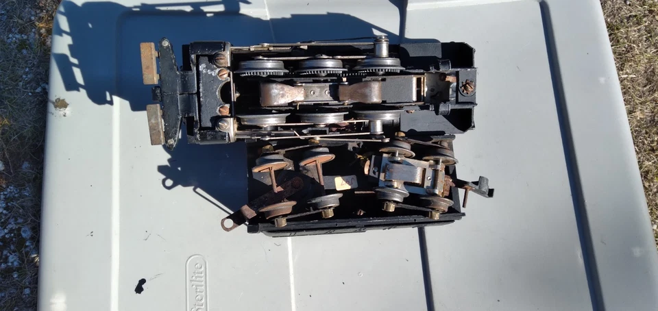 American Flyer Prewar O Gauge 429 Steam Switcher 0-6-0 Locomotive & Tender - Image 3 of 4