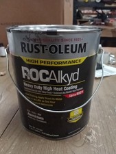 RUST-OLEUM Heat Resistant Coating, Aluminum, 1gal RS 565