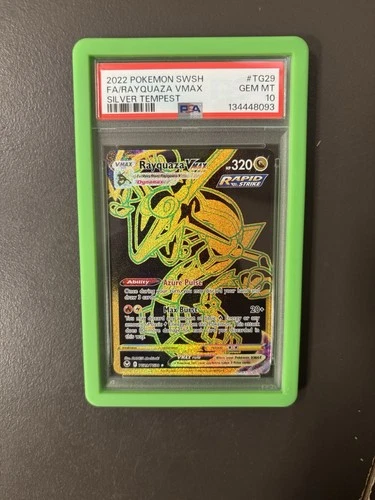 Rayquaza VMAX (Secret) TG29/TG30 Swsh12: Sword & Shield - Silver Tempest PSA 10