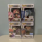 Funko Pop Vinyl One Piece Monkey Garp Eustass Reiju Killer LOT OF 4 + Protectors