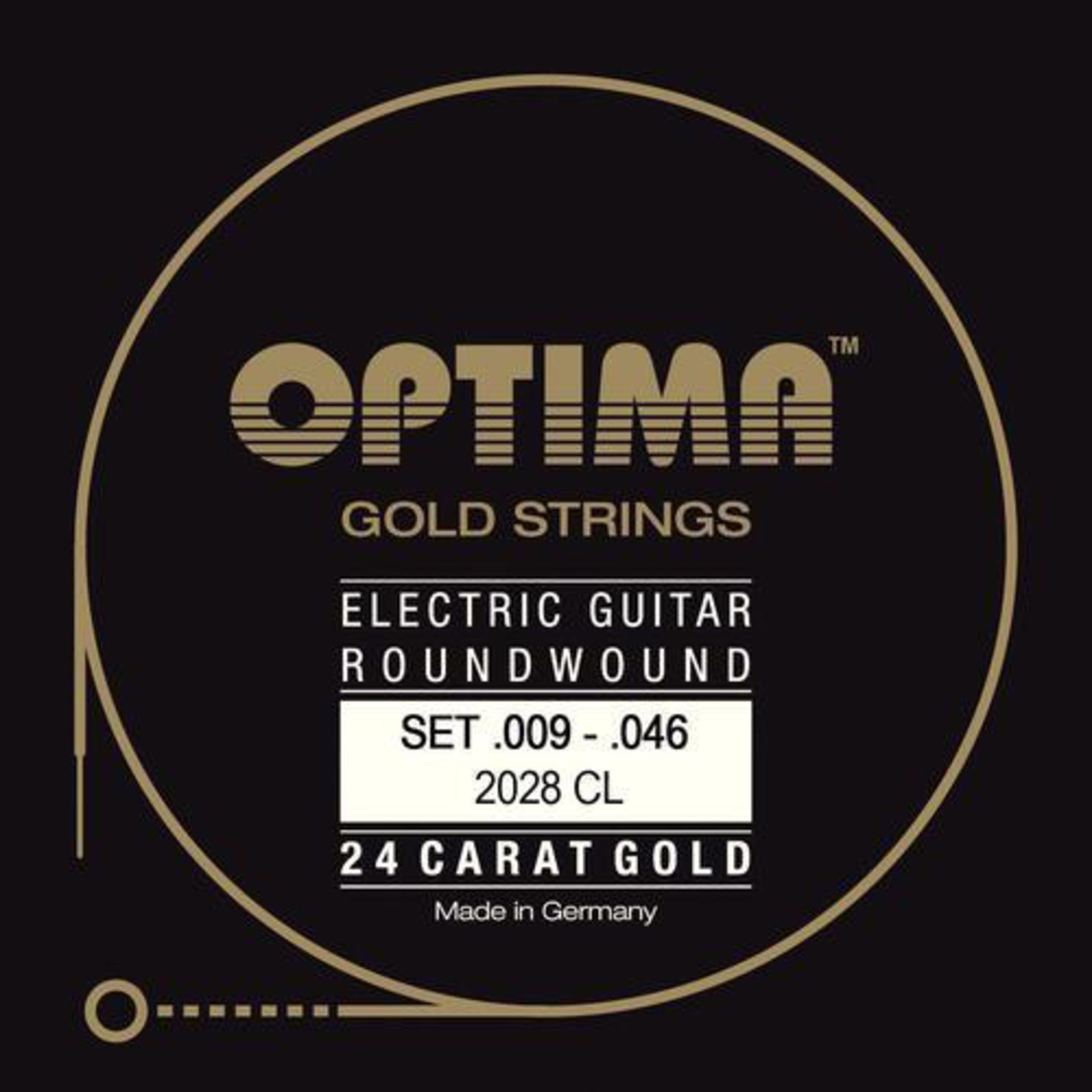 Модель Optima E-GitSaiten09-46GoldStrings Custom Light 2028CL 3290₽