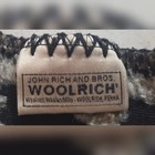 Vintage Whoolrich Blanket fish/ evergreens/canoe/paddles/ourdoors/nature/ — photo 3