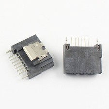 5Pcs Sata 7 Pin DIP Female Straight Adapter Connector For Hard Drive HDD