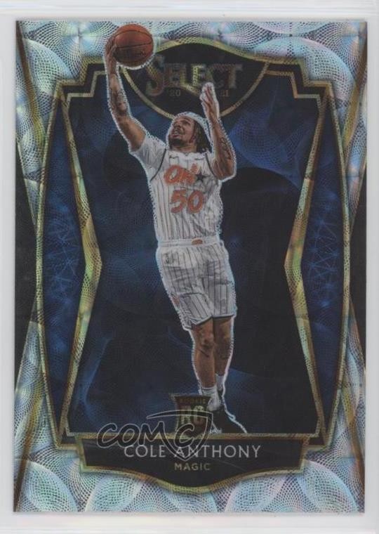 2020-21 Panini Select Premier Level Scope Prizm Cole Anthony #177 1hs9