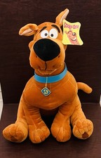 Scooby-Doo Sitting Animal Plush Toy 18 Inches Classic Toy Co 2003 NWT