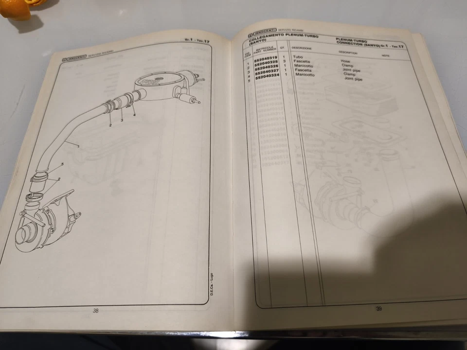 Catalogo Ricambi Innocenti Turbo De Tomaso - Immagine 4 di 4