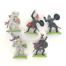 5 Lot Britains Deetail Turks Weapons Knights Soldiers Figures