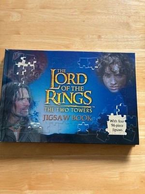Der Herr der Ringe Die zwei Türme Puzzlebuch mit vier 96-teiligen Stichsägen