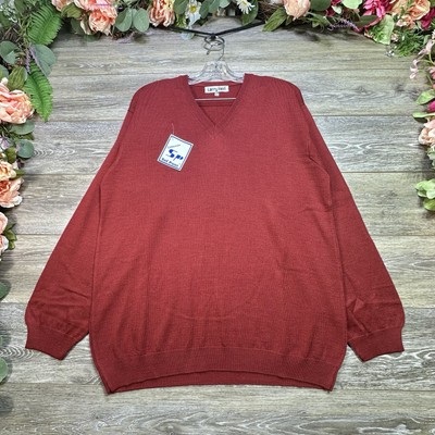 Vintage Men s Sweater Size 40R New W/ Tags NWT Sof Punt Larry Hein 52 100% Wool