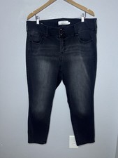 Torrid Jegging Jeans Women  s Size 20 Black Wash Stretch Skinny Denim super soft