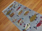 Modernd  Fish Sea Animal Designd Rug Turkish Fine Quality 2.5x8 Ft — photo 8