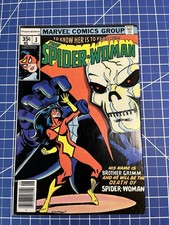 Spider-Woman #3 Newsstand Variant ~(7.0-7.5)~ 1978 Marvel Comics