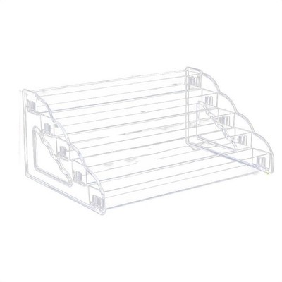 Klar Acryl 4 Ebenen Display Organizer für Make-up für Parfüm und Desserts