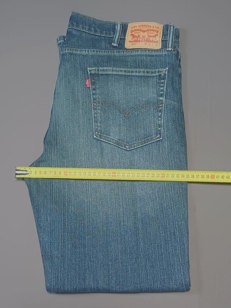 Men Levi's Jeans Grey Denim 36